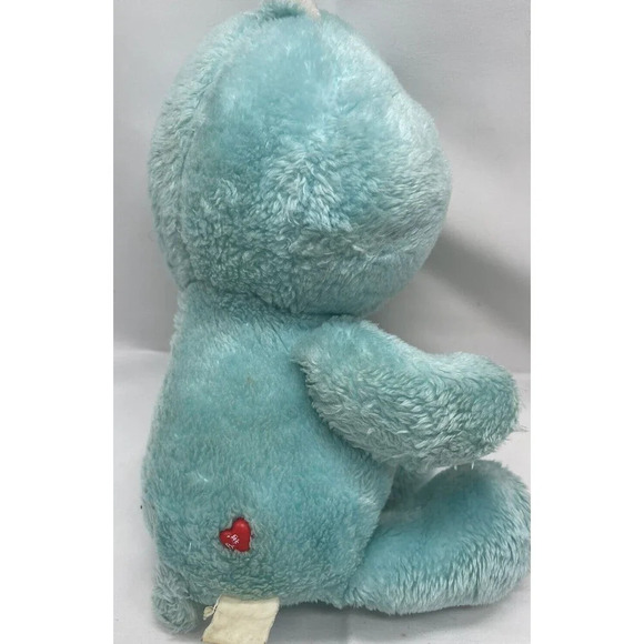 VINTAGE 1983 KENNER CARE BEARS WISH BEAR BLUE SHOOTING STAR PLUSH STUFFED ANIMAL - Picture 10 of 14